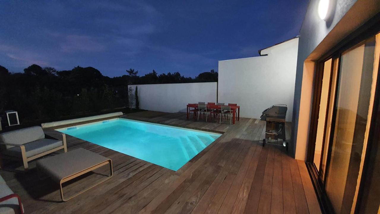 Villa Nananthée T5 de luxe, 8 pers, piscine privée chauffée Lecci Extérieur photo